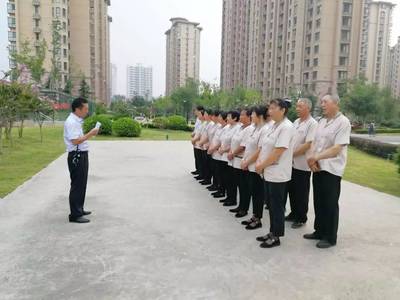 品質提升丨金正物業開展保潔技能、禮儀專題培訓_教育_網